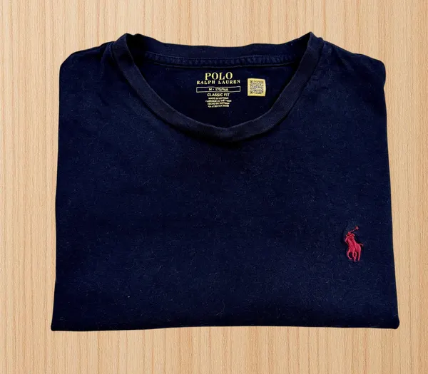 Polo Ralph Lauren Navy Red Pony T Shirt M