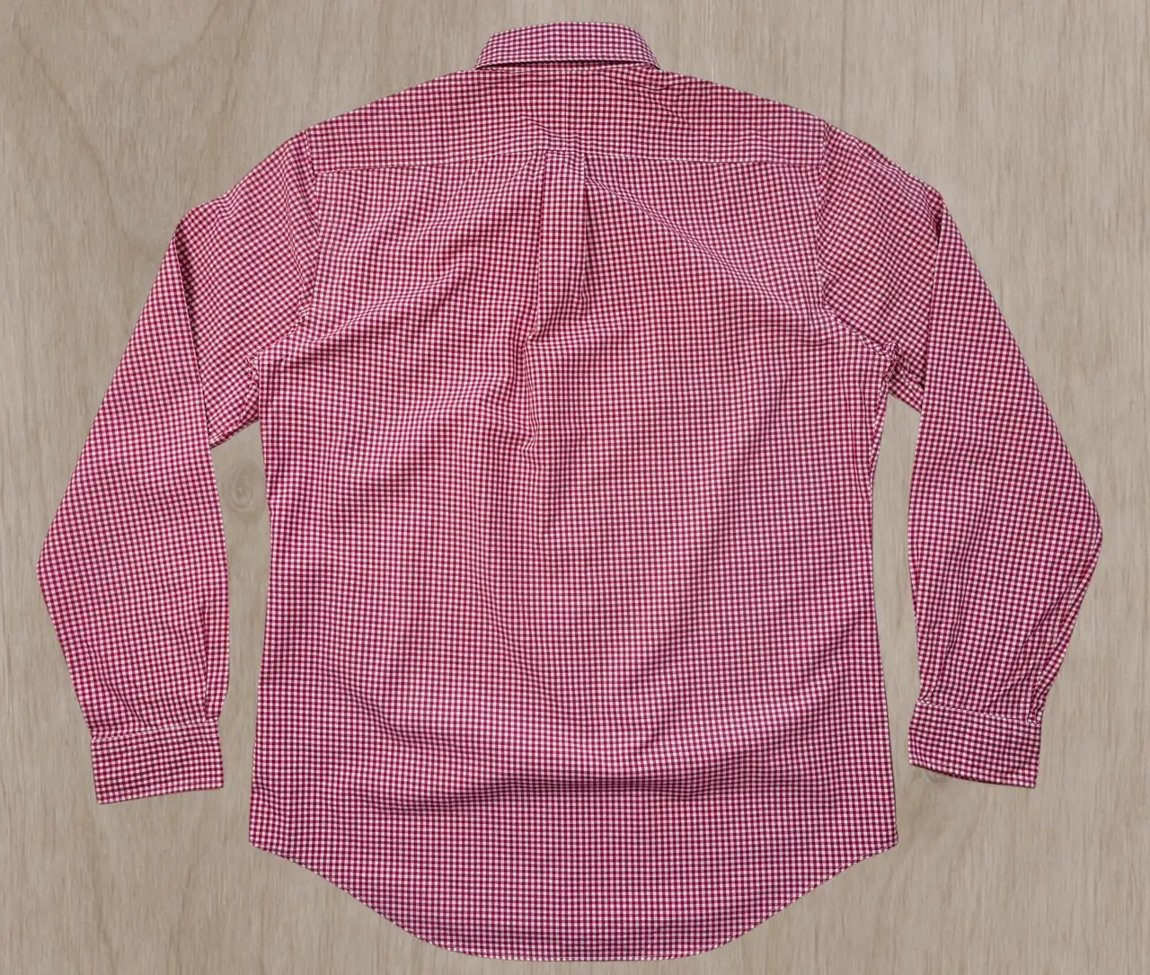 Polo Ralph Lauren Red White Gingham Custom Fit Shirt Mens M – photo 4