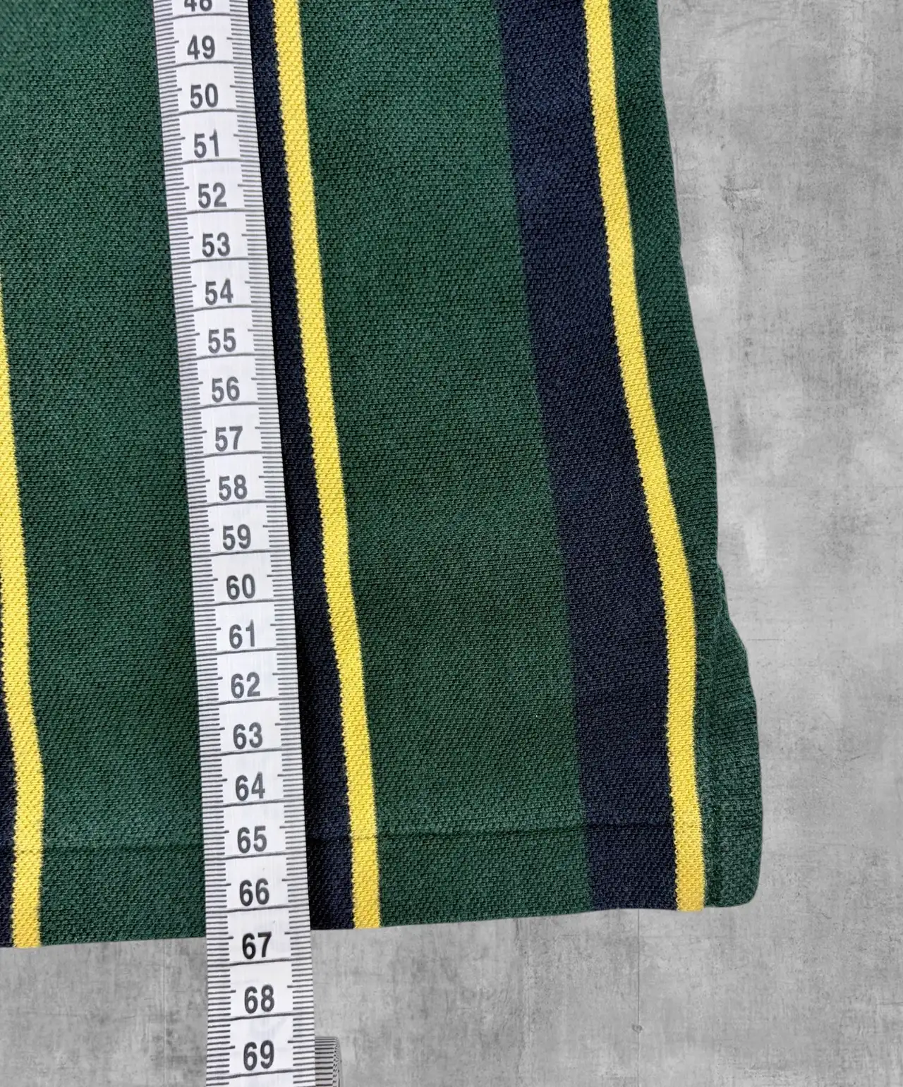 Polo Ralph Lauren Custom Slim Green Stripe Polo L – photo 6