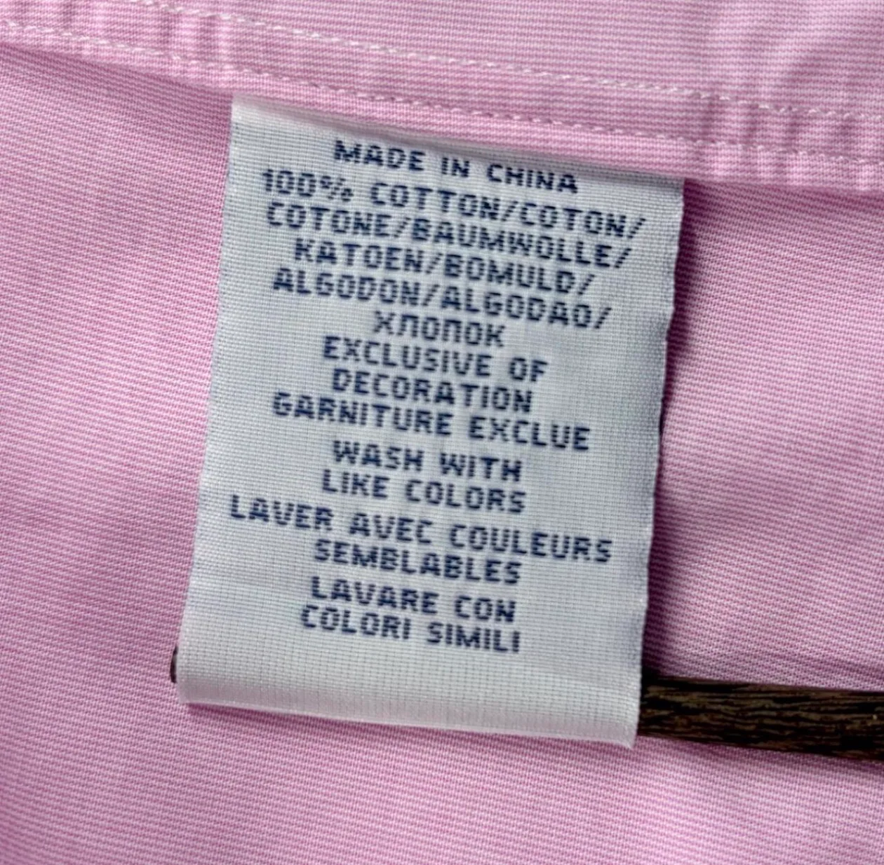 Polo Ralph Lauren Pink Button Down Shirt XL — photo 7