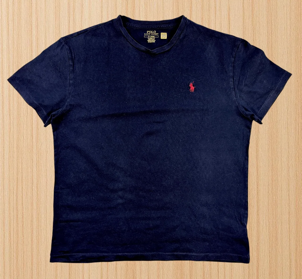 Polo Ralph Lauren Navy Red Pony T Shirt M — photo 4