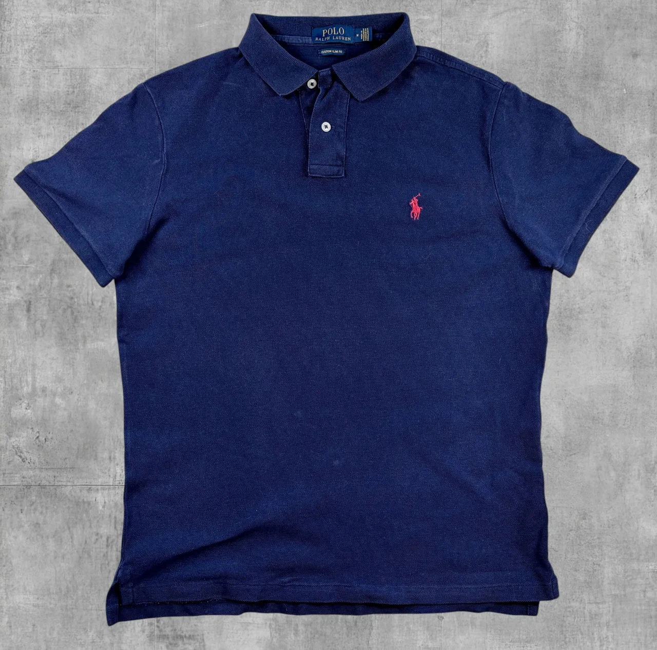 Polo Ralph Lauren Navy Red Pony Polo M — photo 4