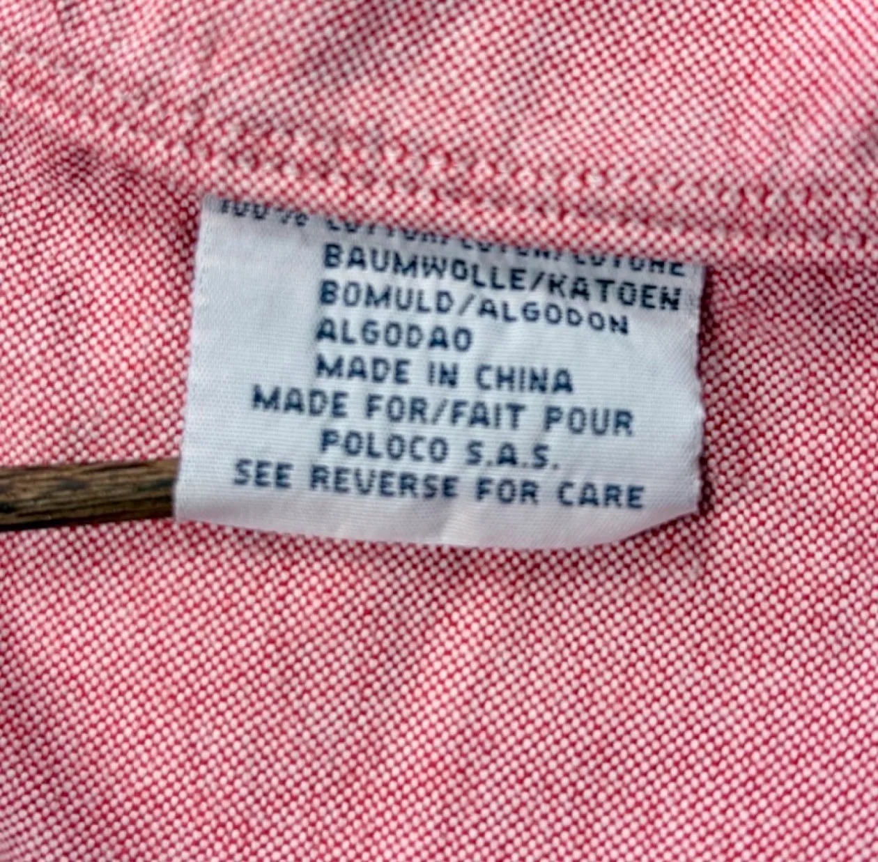 Polo Ralph Lauren Vintage Yarmouth Rose Pink Oxford Shirt – Men’s L / 16 — photo 7