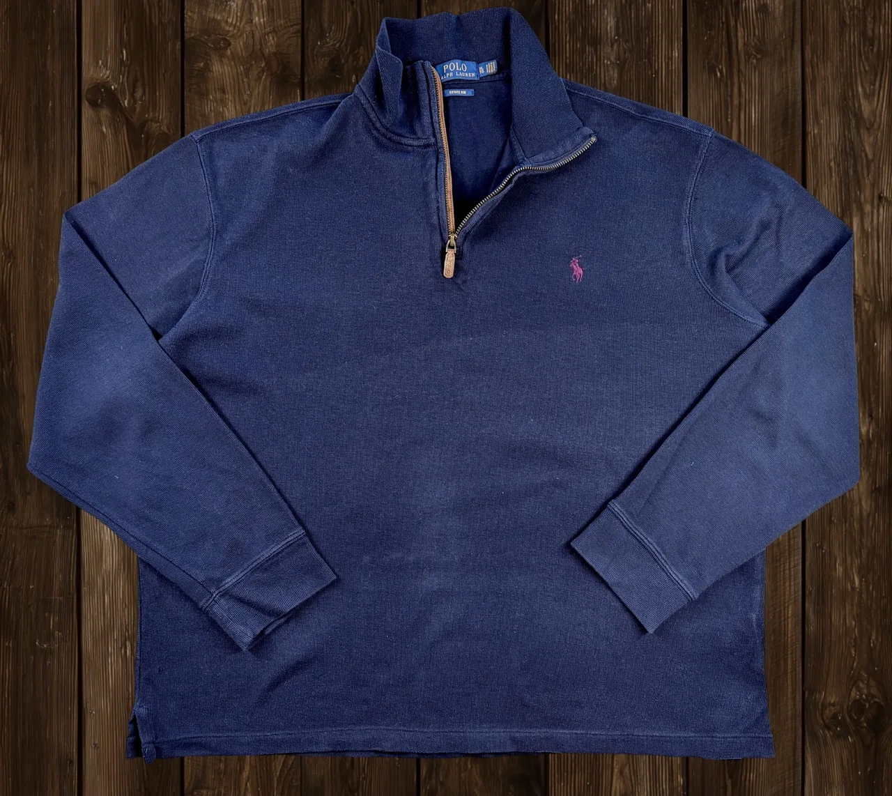 Polo Ralph Lauren Estate Rib Quarter Zip XL – photo 3