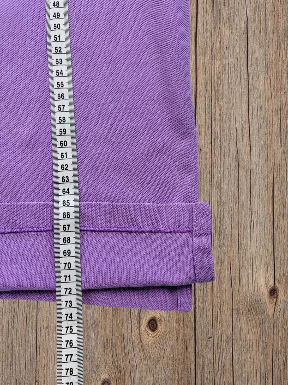 Vintage Polo Ralph Lauren Purple Polo L Yellow Pony – photo 9