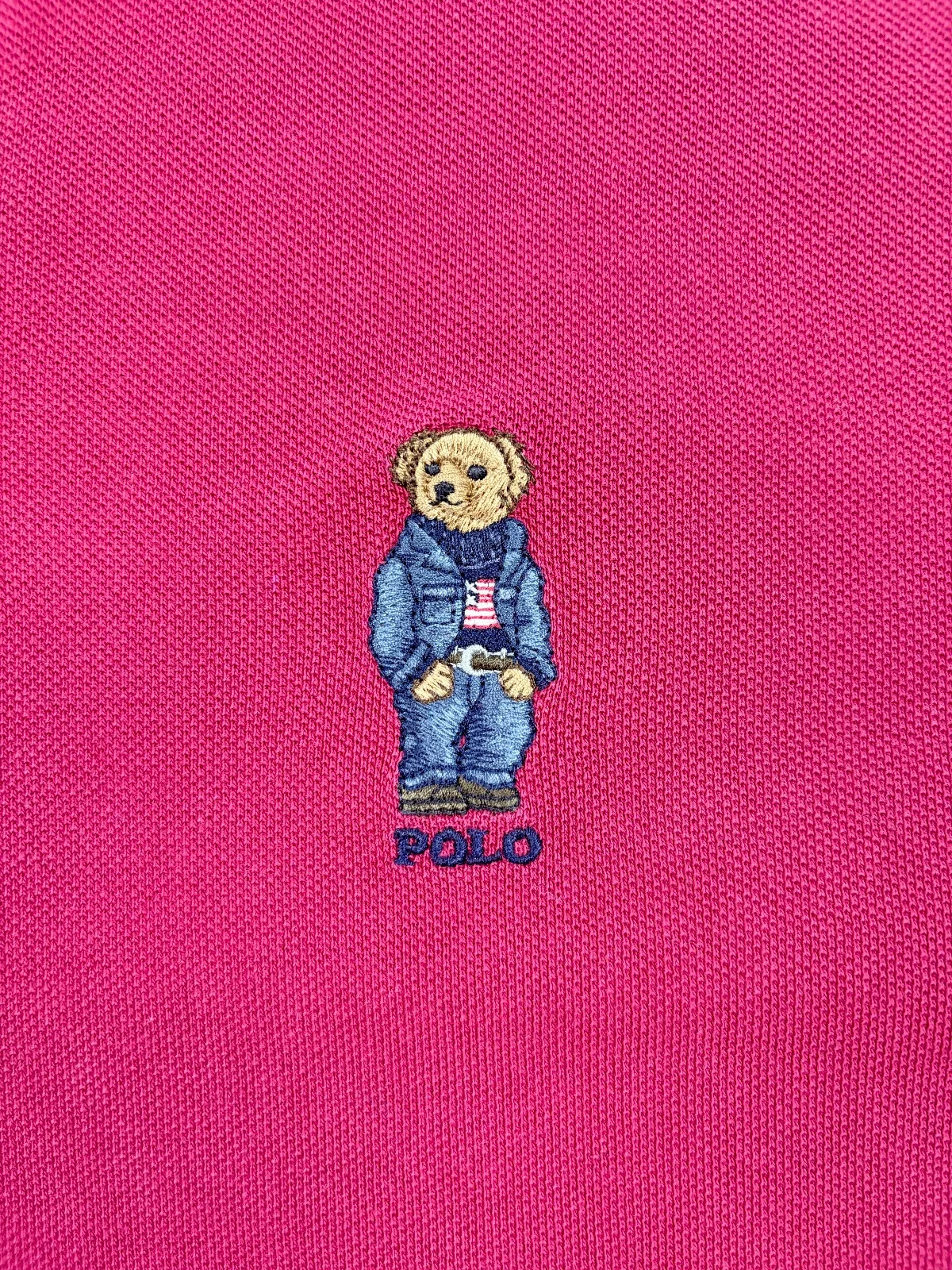 Polo Ralph Lauren Polo Bear Red Polo Shirt L – photo 4