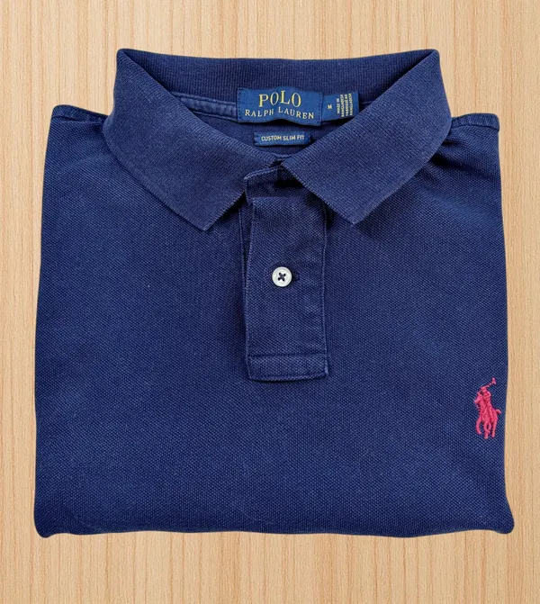 Polo Ralph Lauren Navy Red Pony Polo M