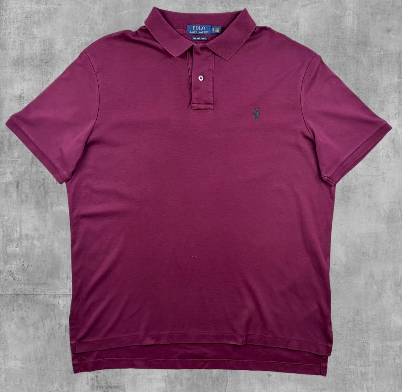 Polo Ralph Lauren Pima Soft Touch Polo XL Burgundy – photo 3