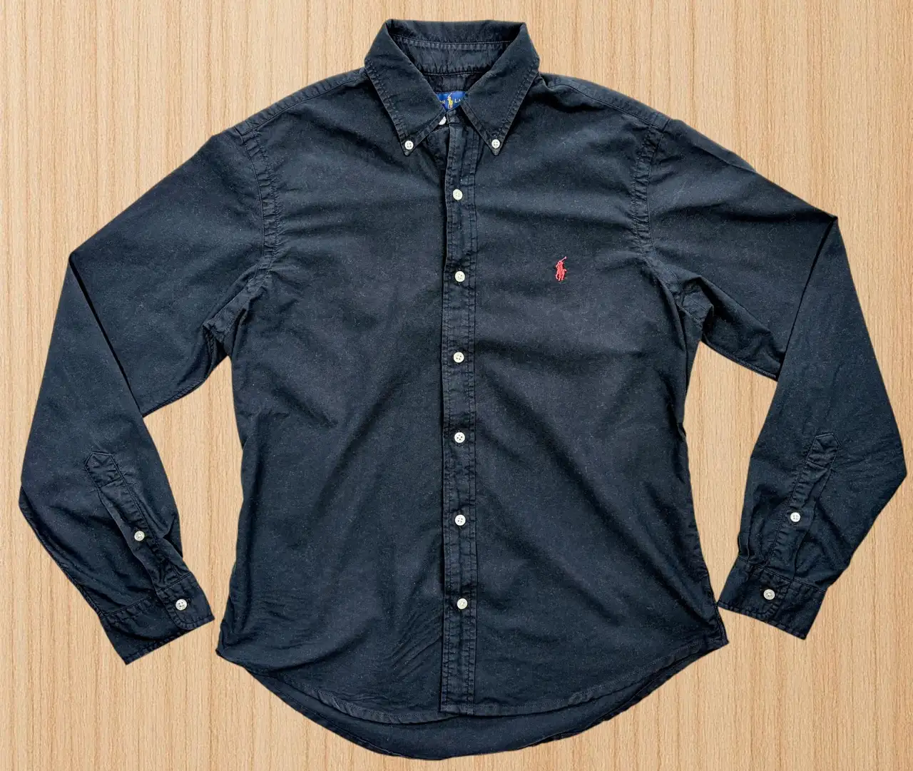 Ralph Lauren Black Red Pony Button-Down Shirt M – photo 3
