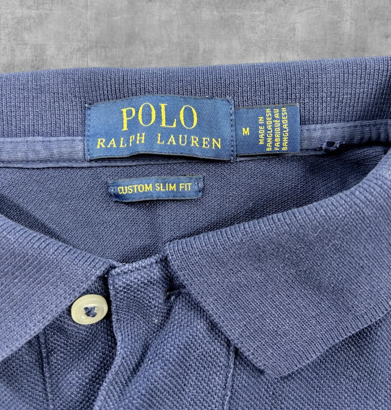 Polo Ralph Lauren Navy Red Pony Polo M — photo 3