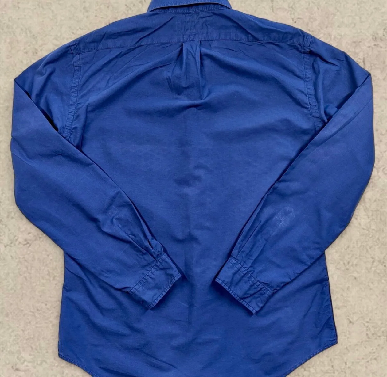 Polo Ralph Lauren Blue Oxford Shirt Red Pony L — photo 3
