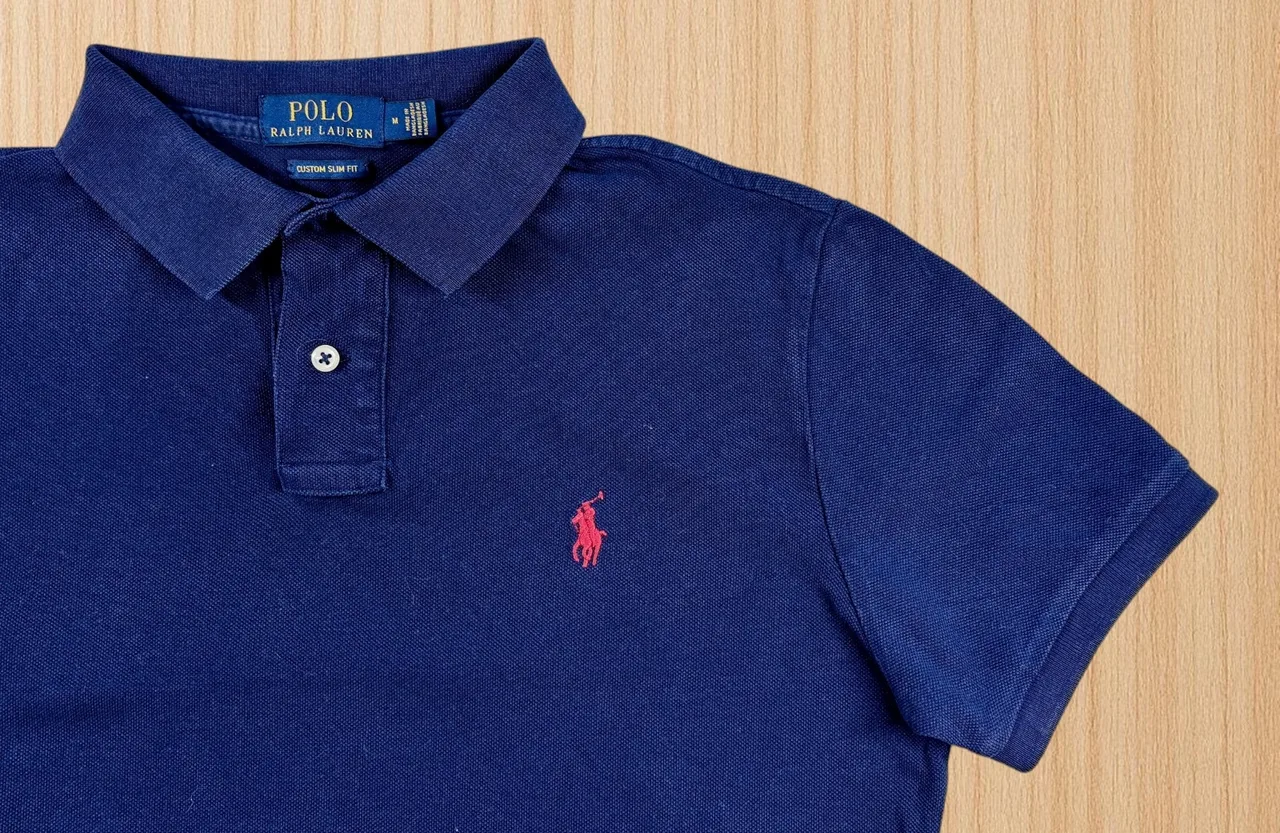 Polo Ralph Lauren Navy Red Pony Polo M — photo 2
