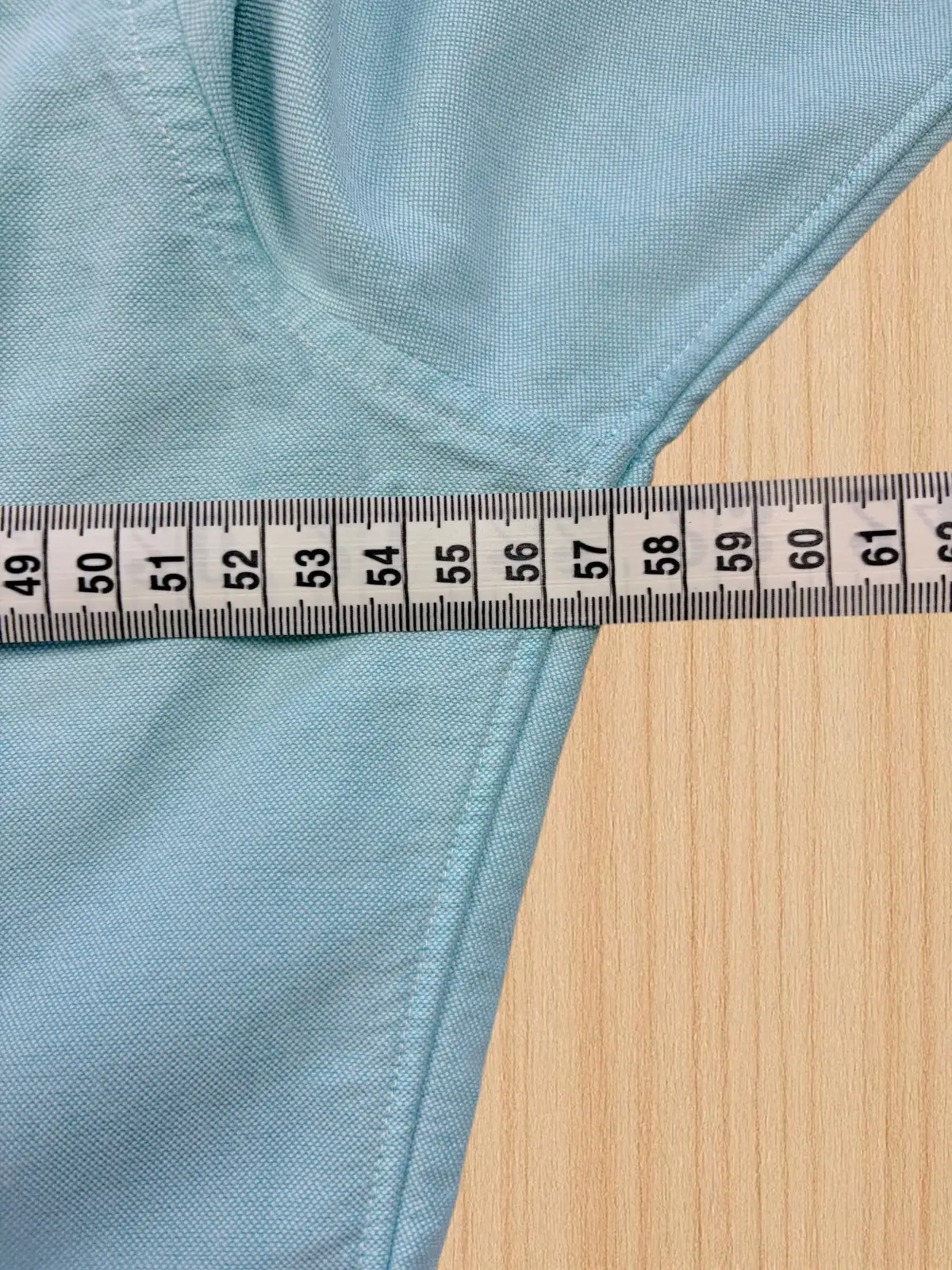Ralph Lauren Custom Fit Oxford Shirt XL Aqua Blue – photo 5