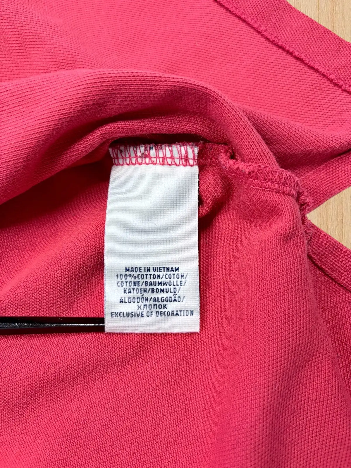 Polo Ralph Lauren Red Piqué Polo L Navy Pony – photo 9