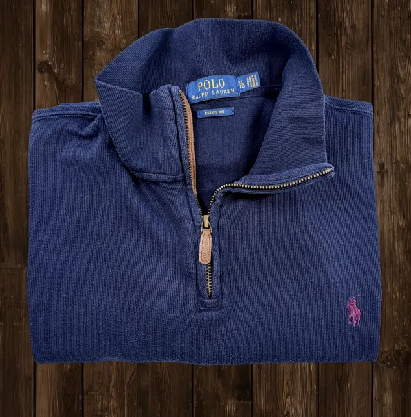 Polo Ralph Lauren Estate Rib Quarter Zip XL