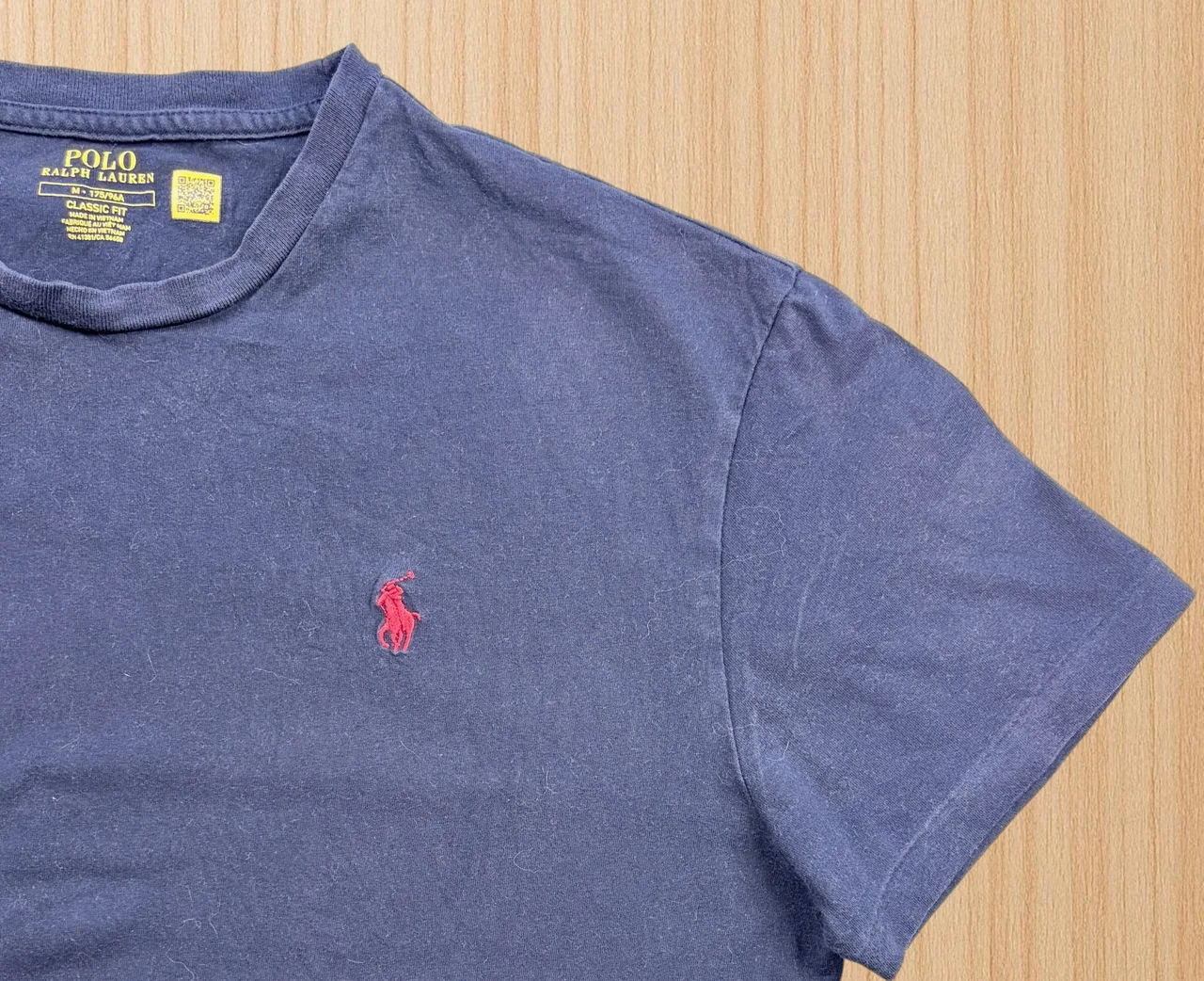 Polo Ralph Lauren Navy Red Pony T Shirt M — photo 3