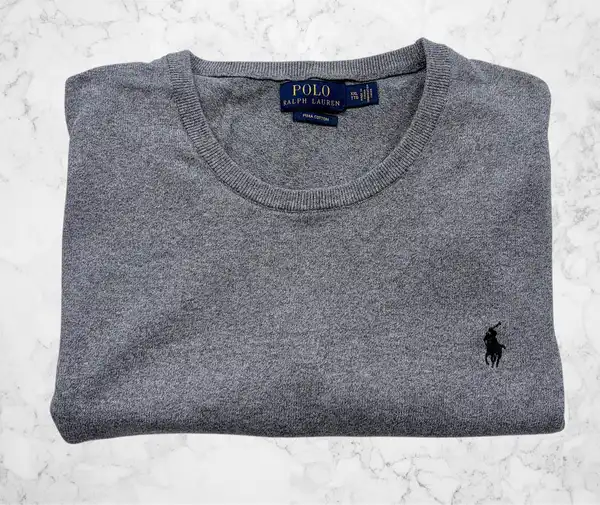 Polo Ralph Lauren Pima Cotton Crewneck XXL Grey