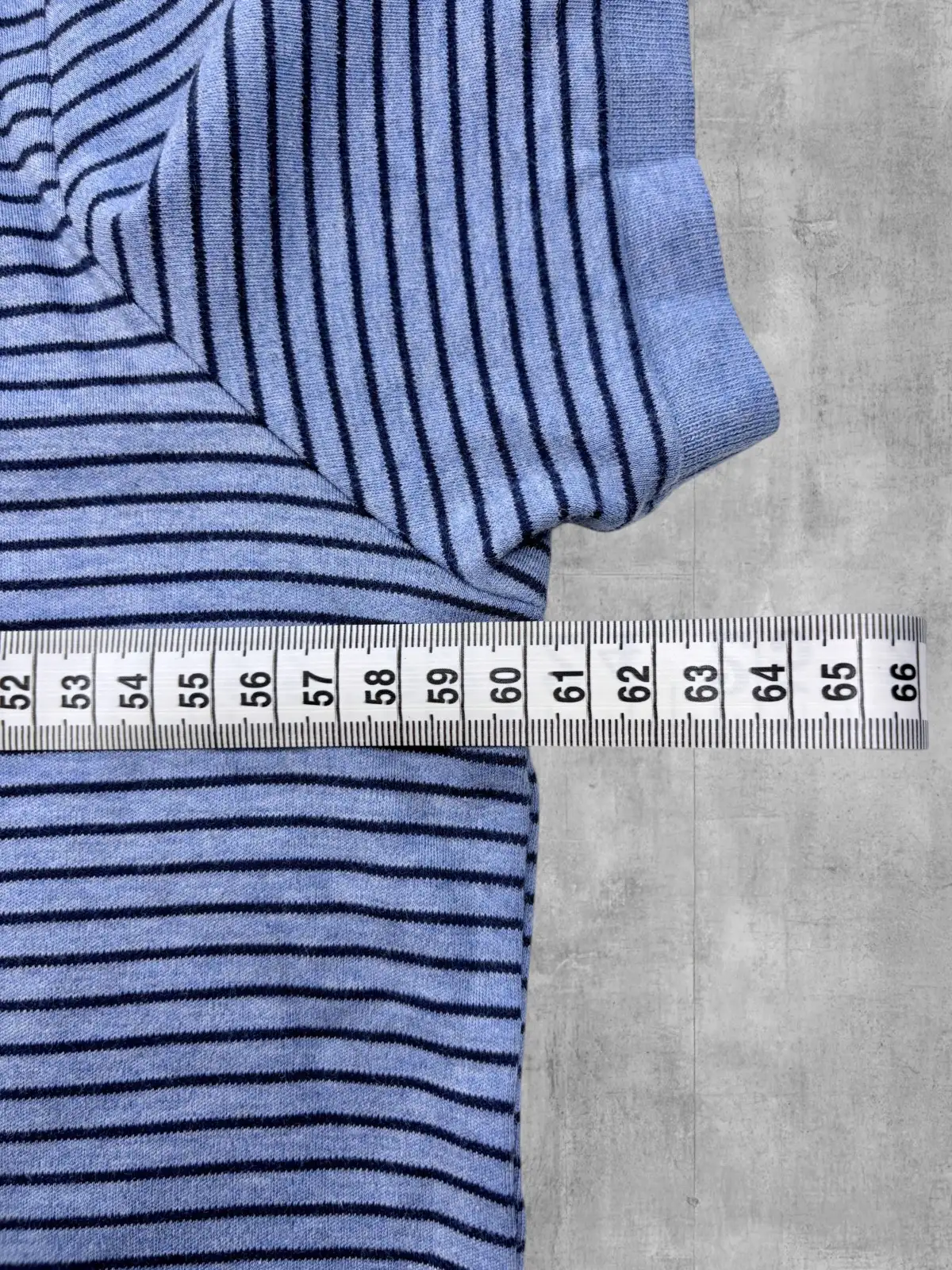 Polo Ralph Lauren Men's XL Custom Slim Fit Blue Navy Striped Cotton Polo Shirt – photo 6