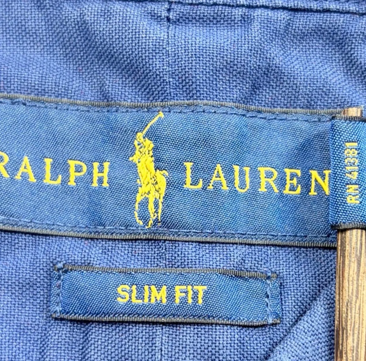Polo Ralph Lauren Blue Oxford Shirt Red Pony L — photo 6