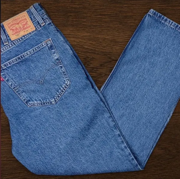 Levi’s 516 Straight Leg Jeans W38 L30 Light Wash Denim