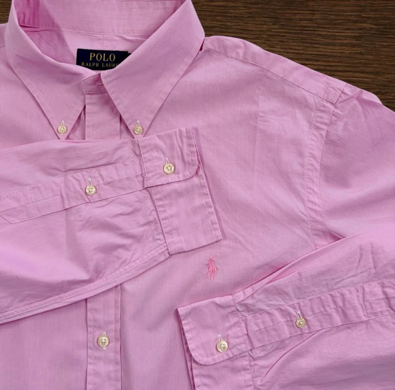 Polo Ralph Lauren Pink Button Down Shirt XL — photo 2