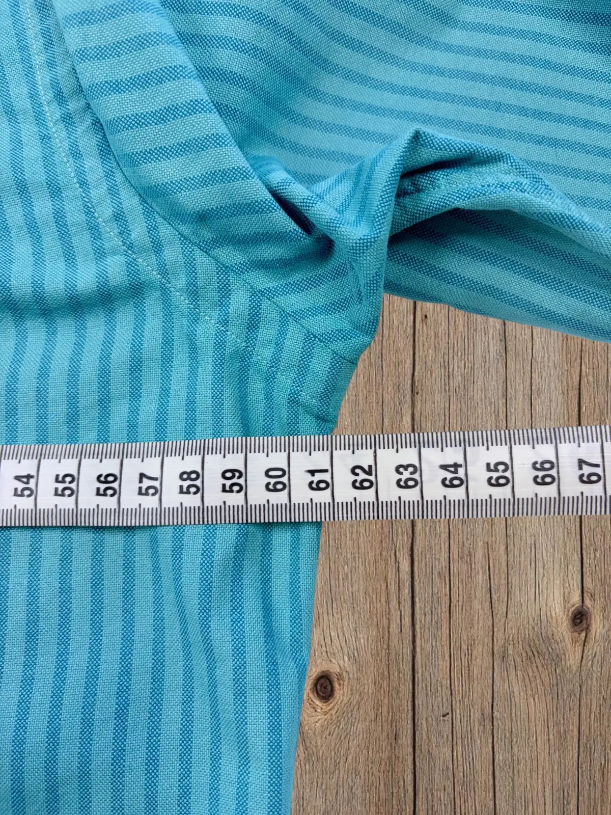Ralph Lauren Turquoise Stripe Cotton Shirt – L – photo 5