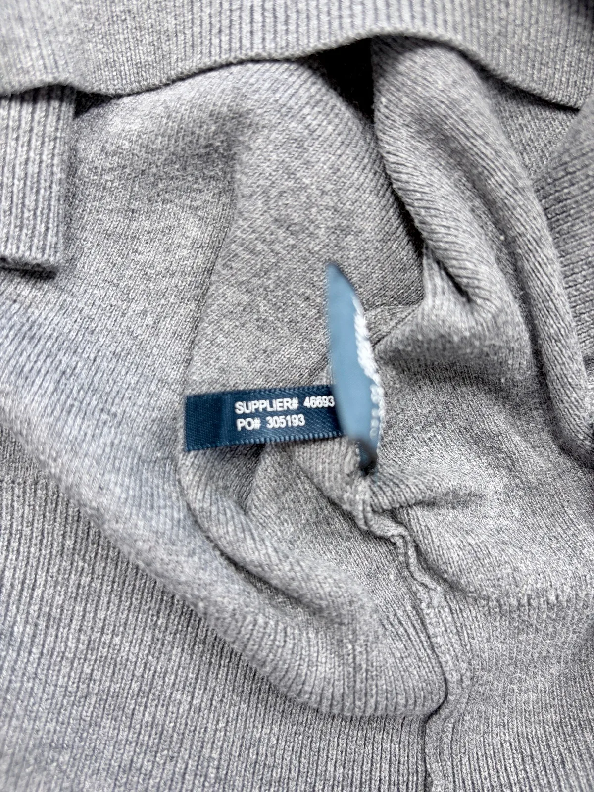 Polo Ralph Lauren Grey Pima Cotton V Neck L Burgundy Pony – photo 8
