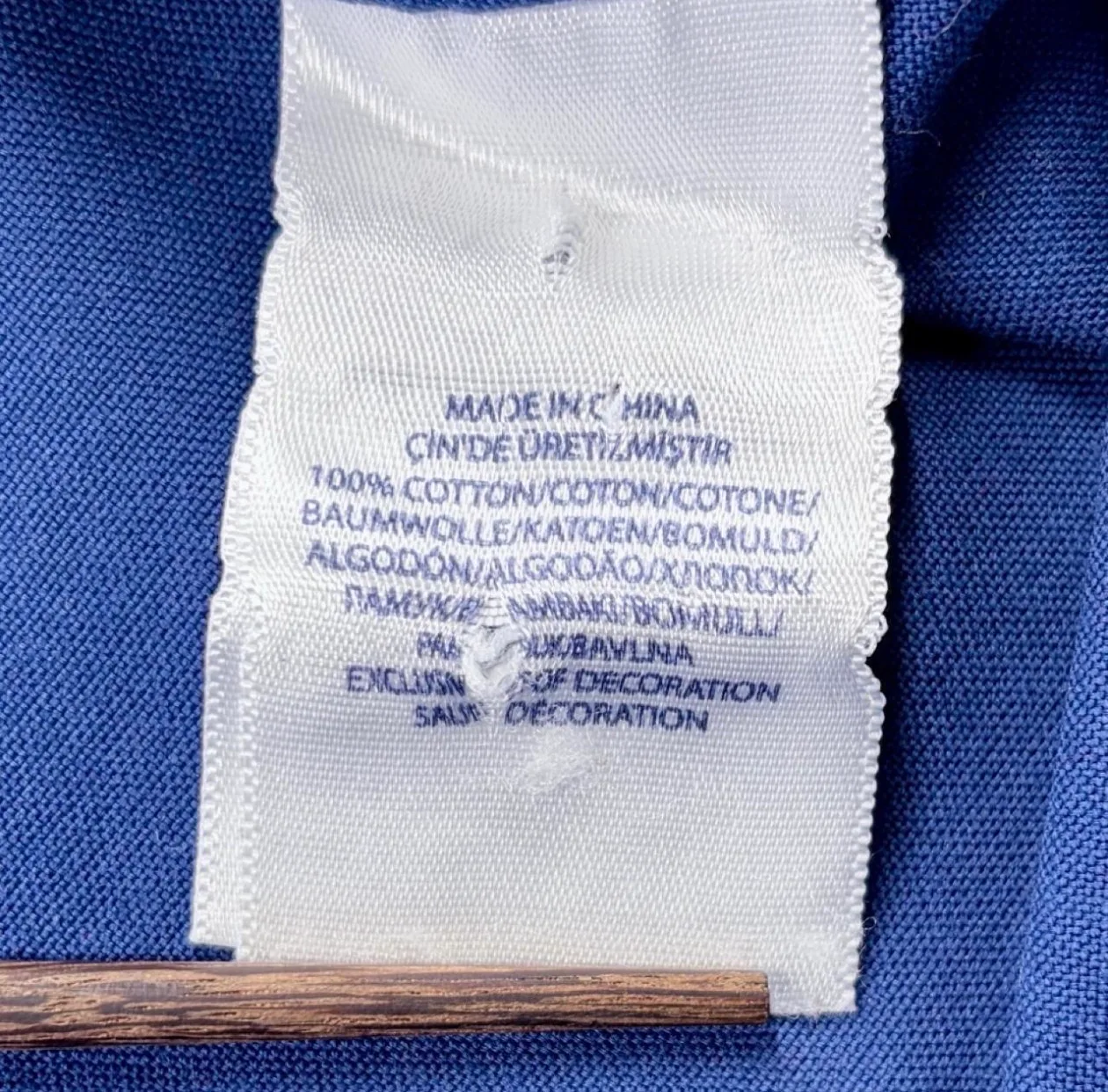 Polo Ralph Lauren Blue Oxford Shirt Red Pony L — photo 7