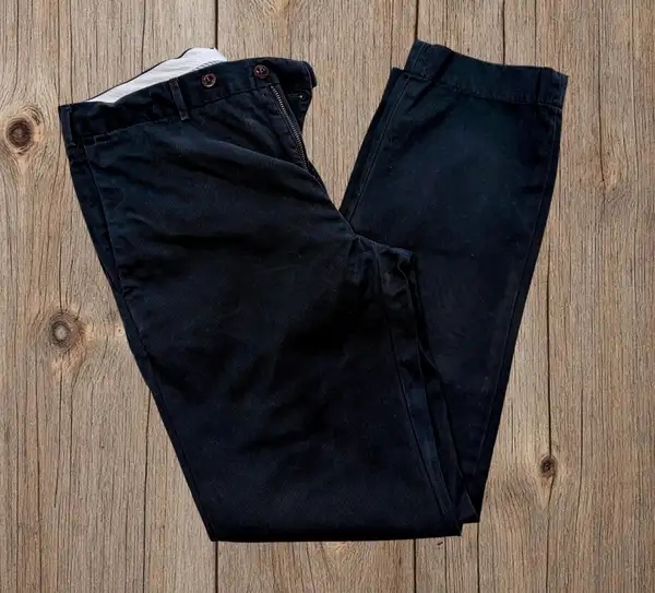 Polo Ralph Lauren Slim Fit Navy Cotton Chino Trousers W31 L32