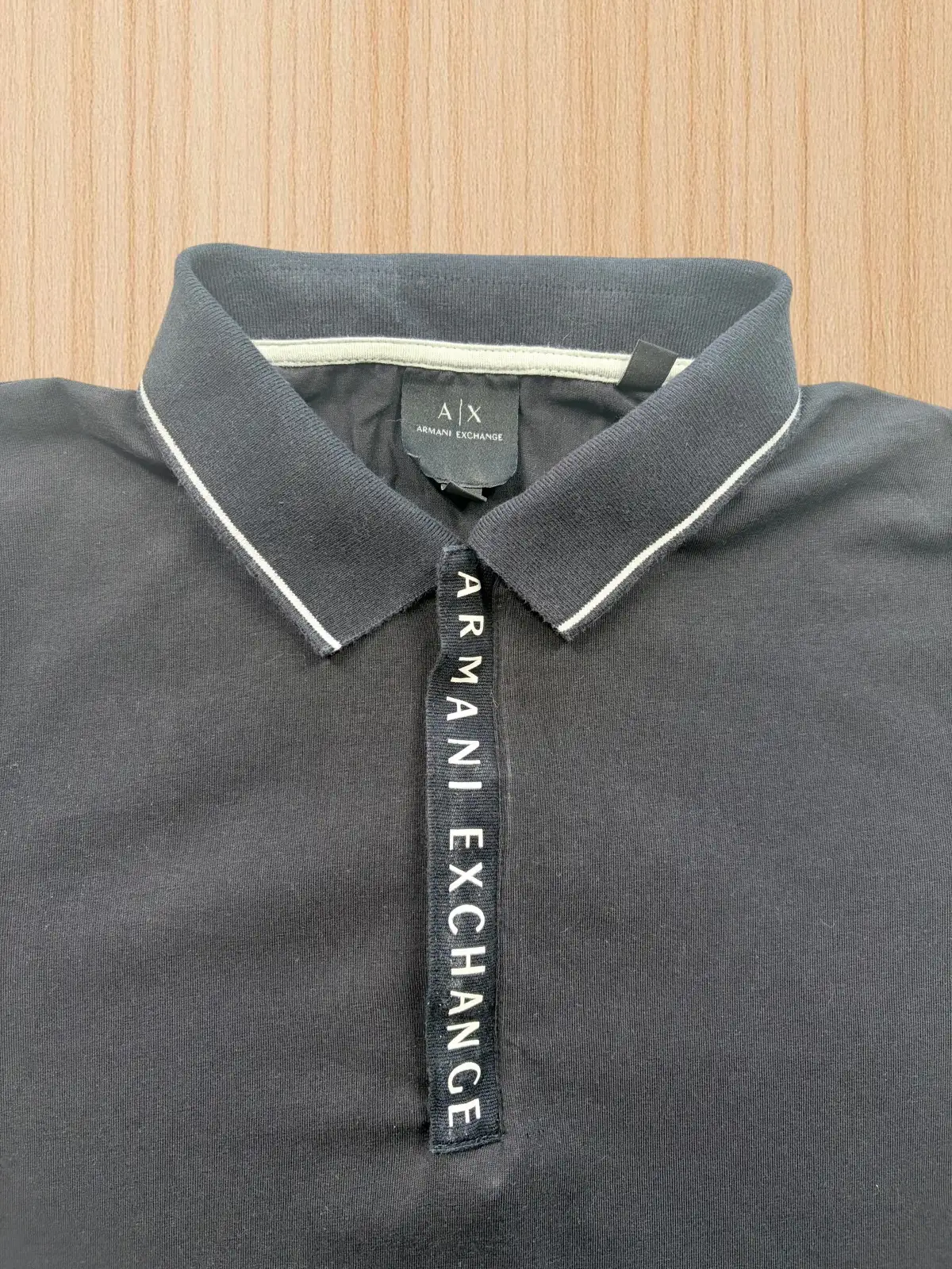 Armani Exchange A|X Logo Zip Polo – S – photo 2