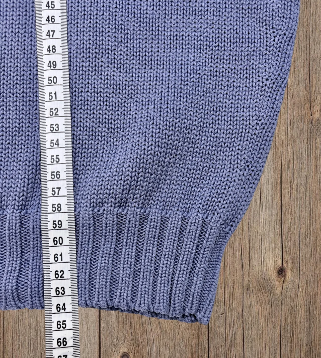 Vintage Polo Ralph Lauren Blue Cotton V Neck XL – photo 8