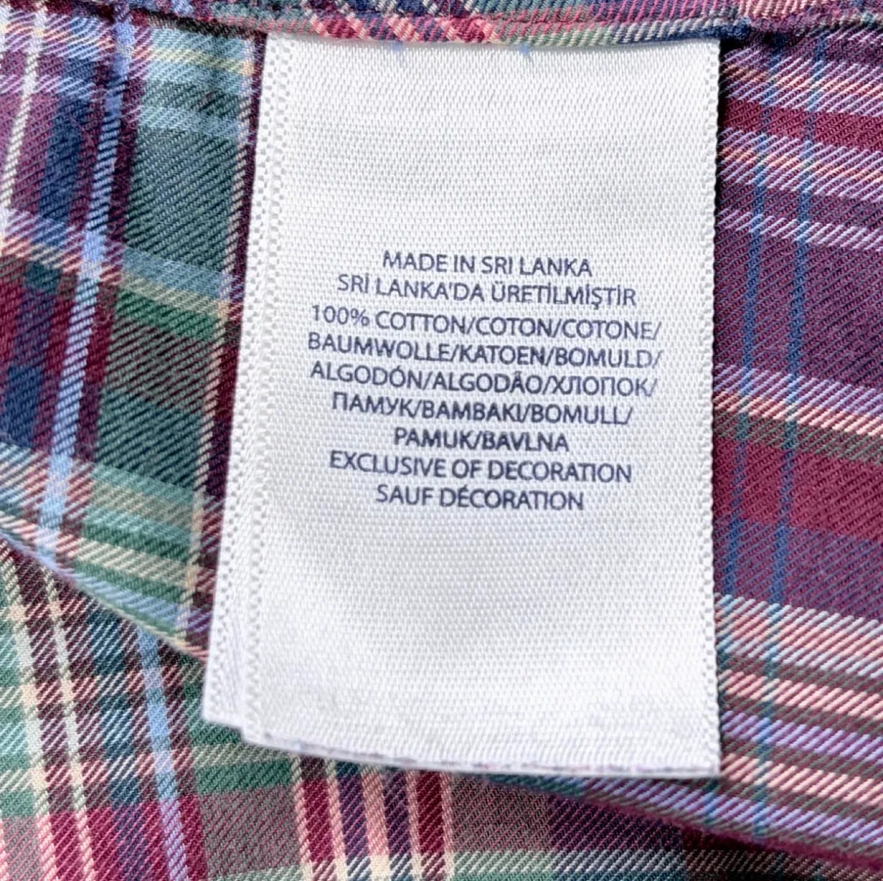 Polo Ralph Lauren Madras Plaid Slim Fit Shirt – Men’s L — photo 7