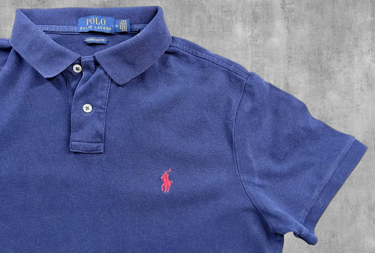 Polo Ralph Lauren Navy Red Pony Polo M — photo 2