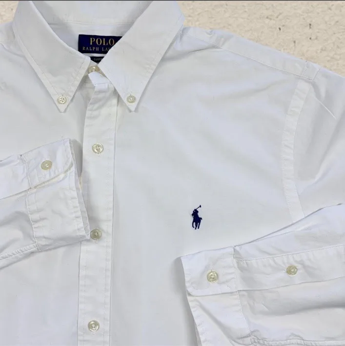 Polo Ralph Lauren Custom Fit White Oxford — photo 2
