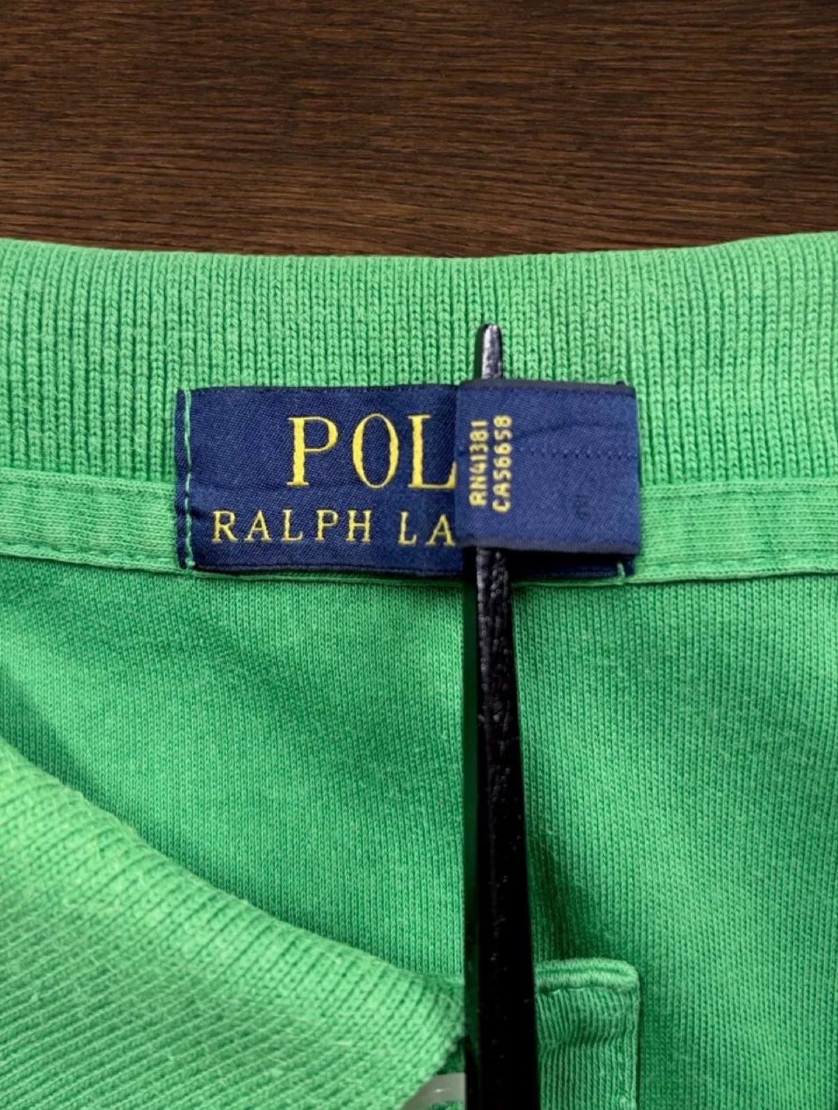 Polo Ralph Lauren Kelly Green Polo – Orange Pony XL — photo 6