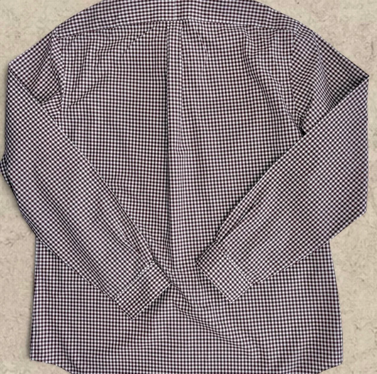 Ralph Lauren Men’s XL Brown Gingham Check Shirt Blue Pony — photo 4
