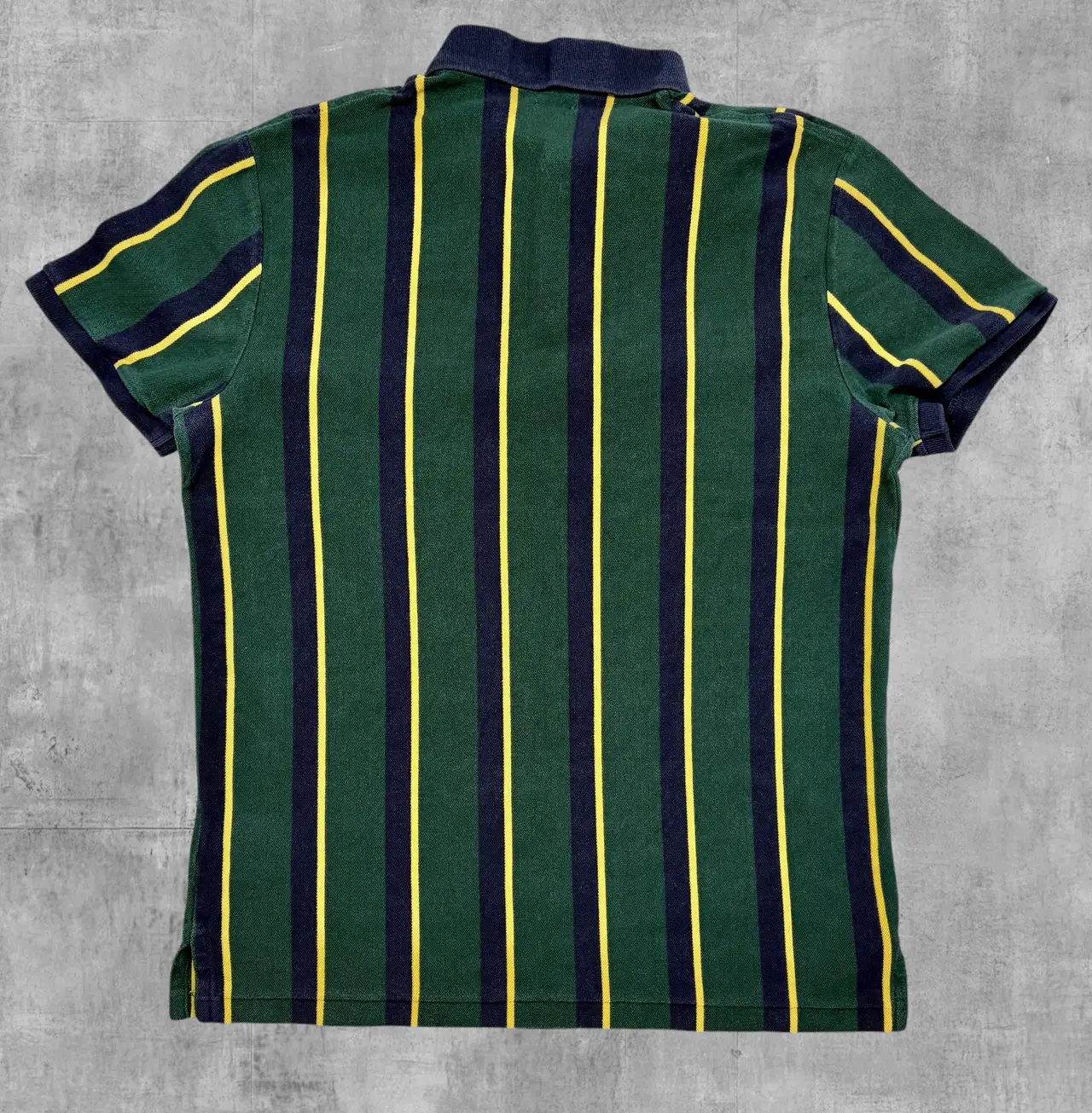 Polo Ralph Lauren Custom Slim Green Stripe Polo L – photo 4