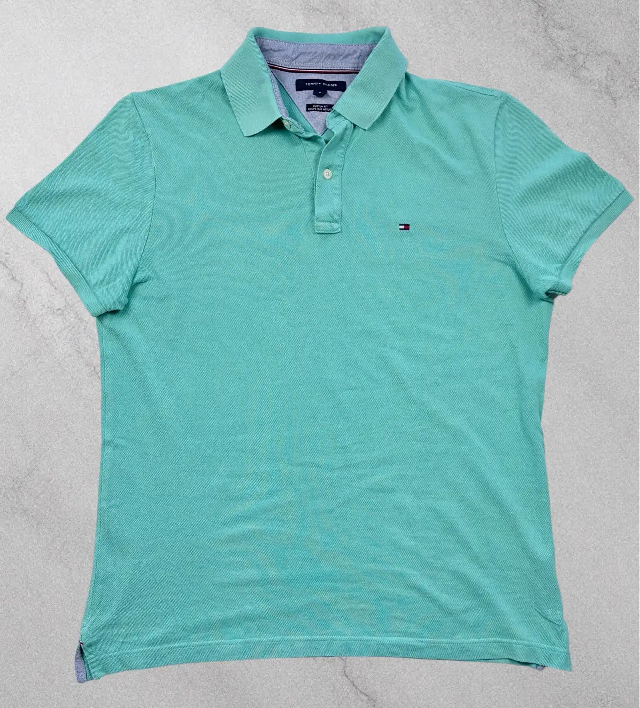 Tommy Hilfiger Custom Fit Mint Polo – M – photo 4