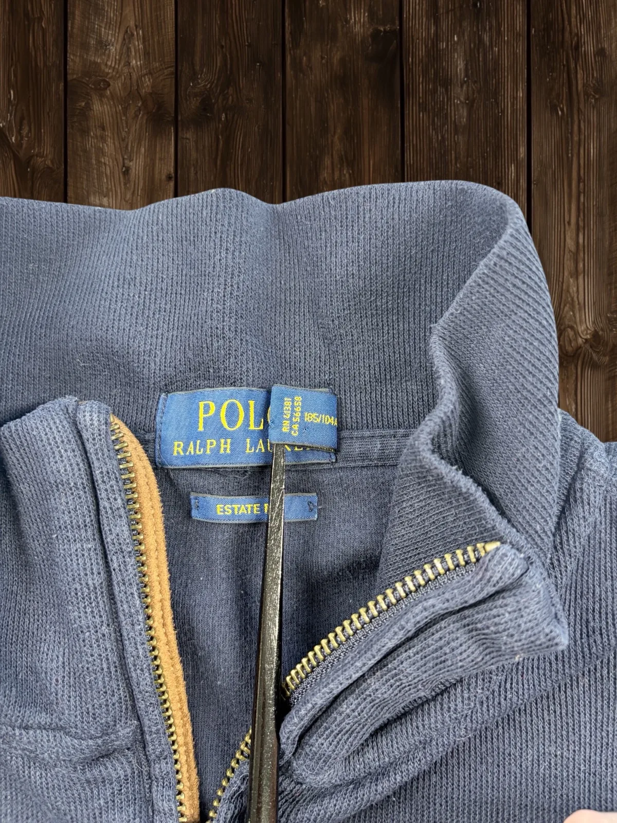 Polo Ralph Lauren Estate Rib Quarter Zip XL – photo 6
