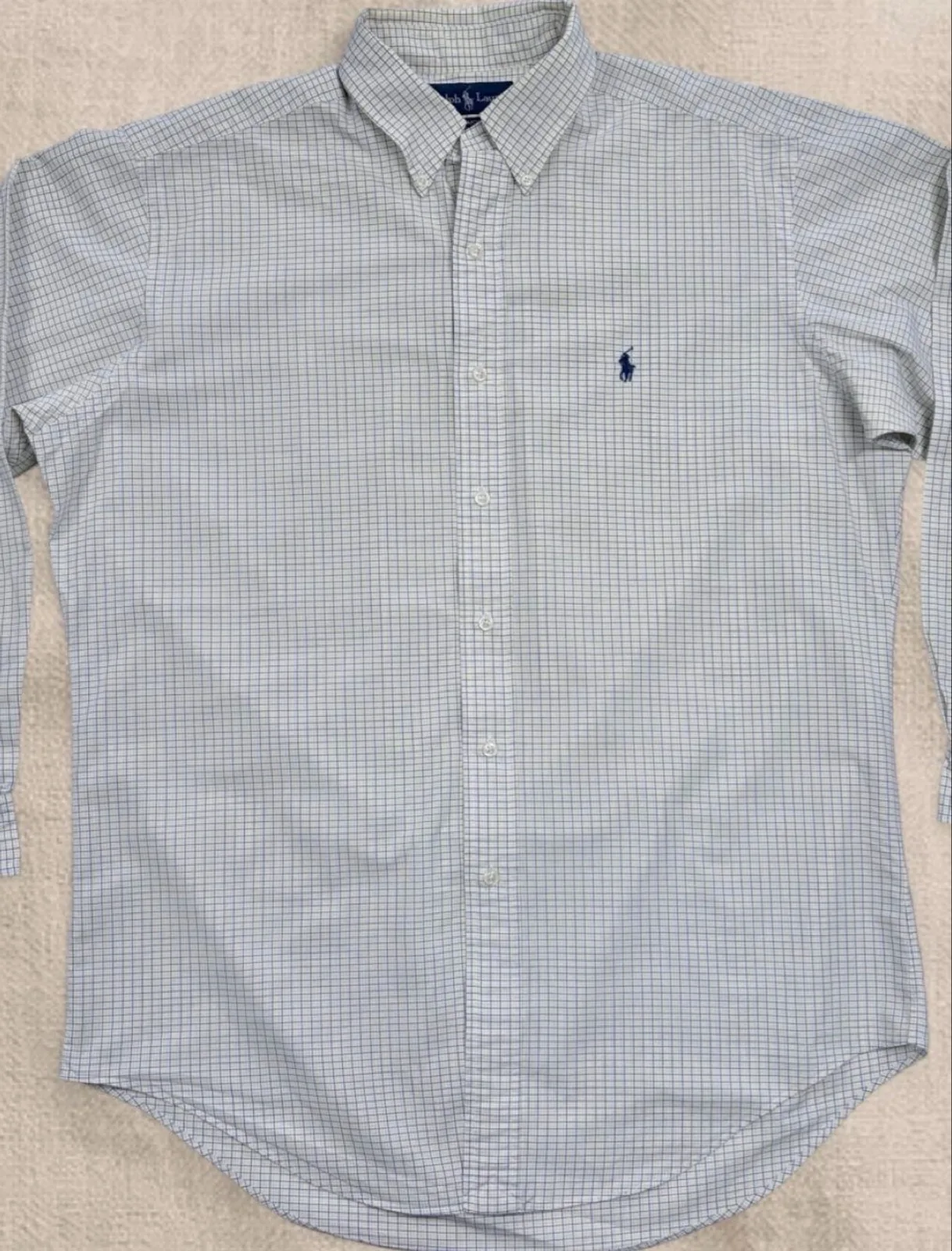Vintage Ralph Lauren Yarmouth Check Shirt M 15½/33 — photo 6