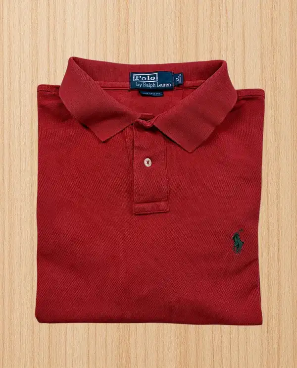 Polo Ralph Lauren Red Custom Fit Polo XL