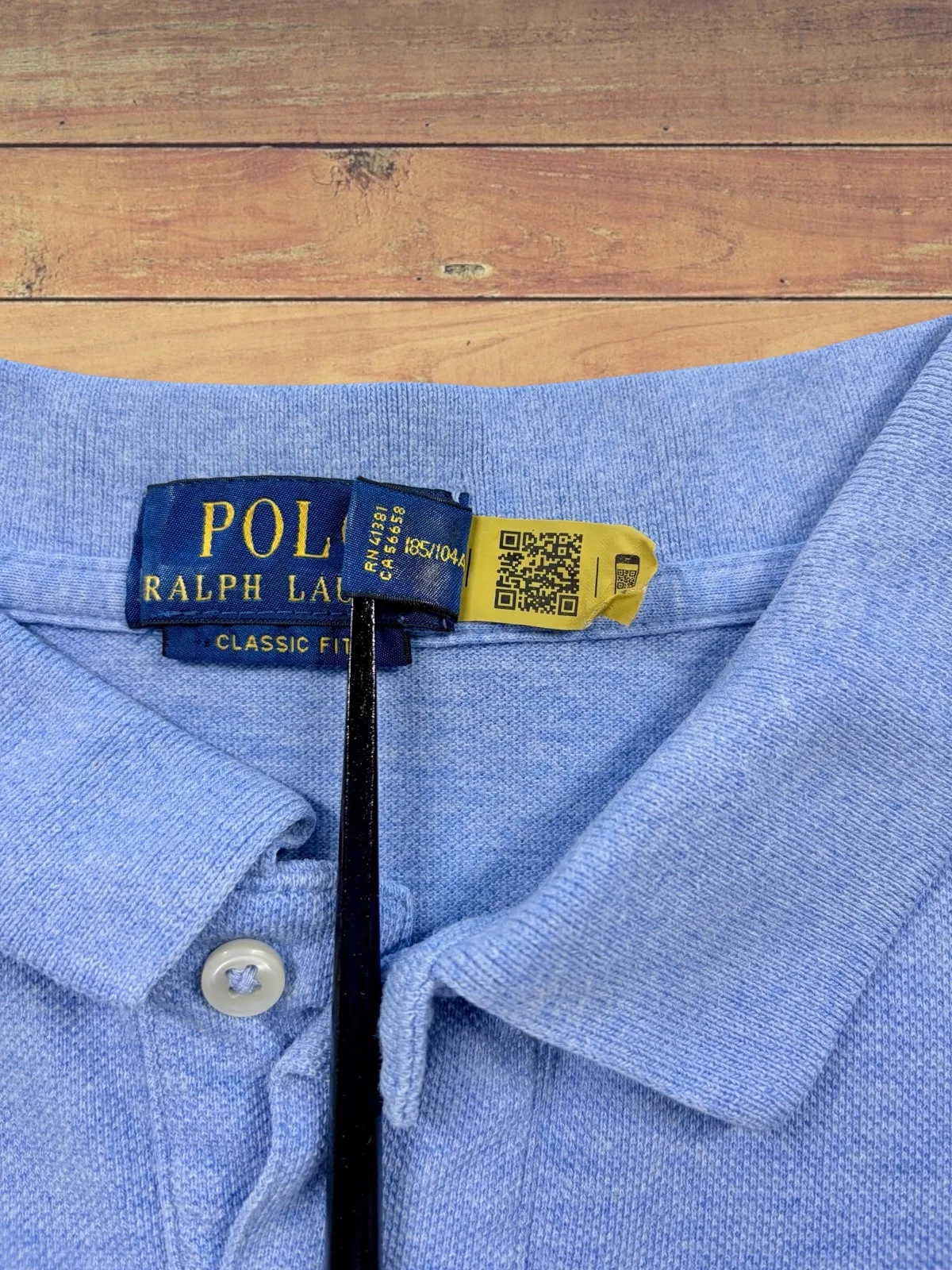 Polo Ralph Lauren Heather Blue Classic Fit Polo XL – photo 6