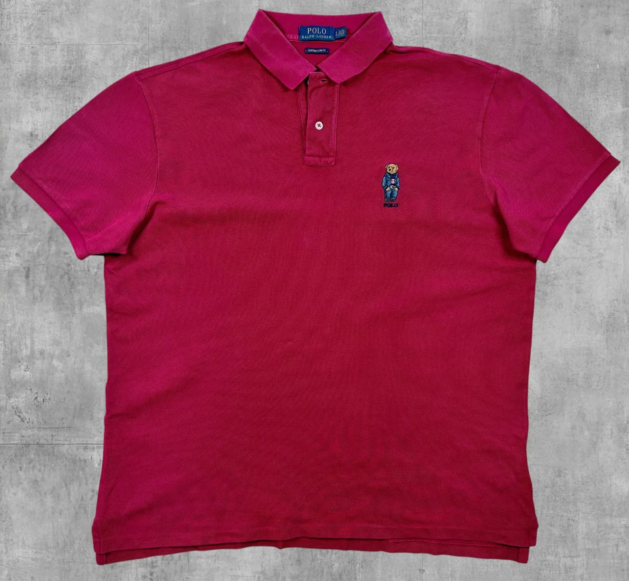 Polo Ralph Lauren Polo Bear Red Polo Shirt L – photo 3