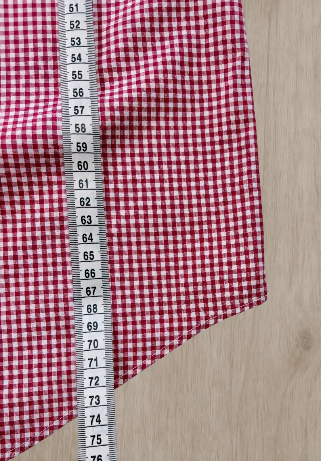 Polo Ralph Lauren Red White Gingham Custom Fit Shirt Mens M – photo 6