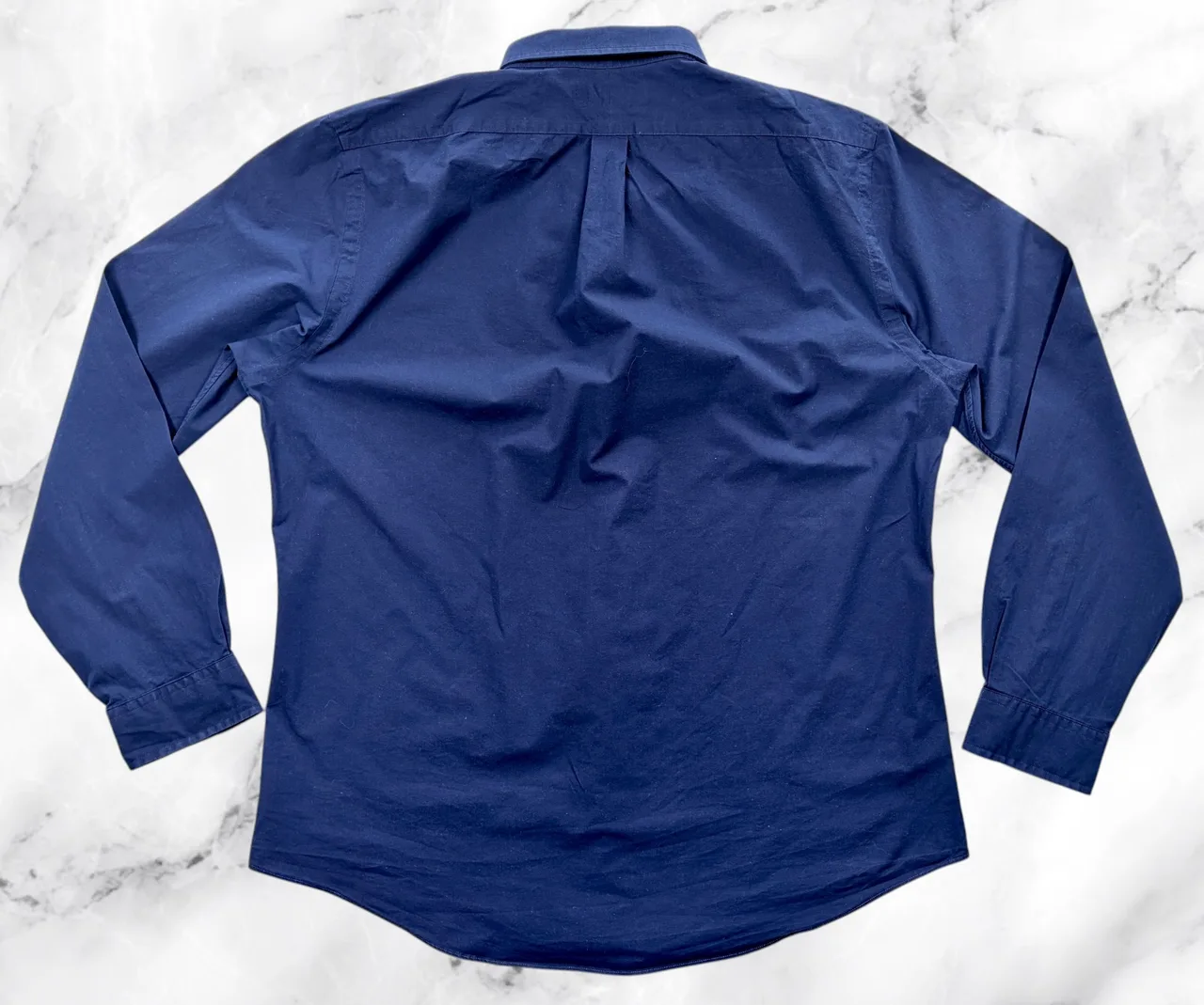 Polo Ralph Lauren Slim Fit Stretch Poplin Shirt XL Navy – photo 8