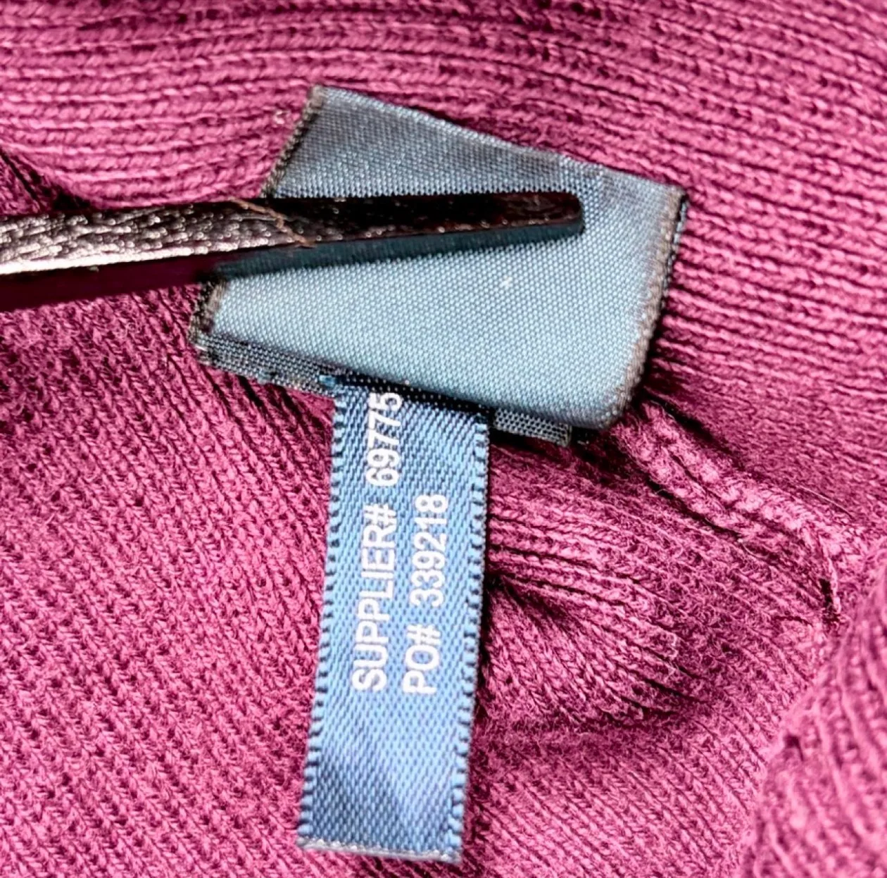 Vintage Polo Ralph Lauren XL Plum Cotton Crewneck Jumper Green Pony — photo 7