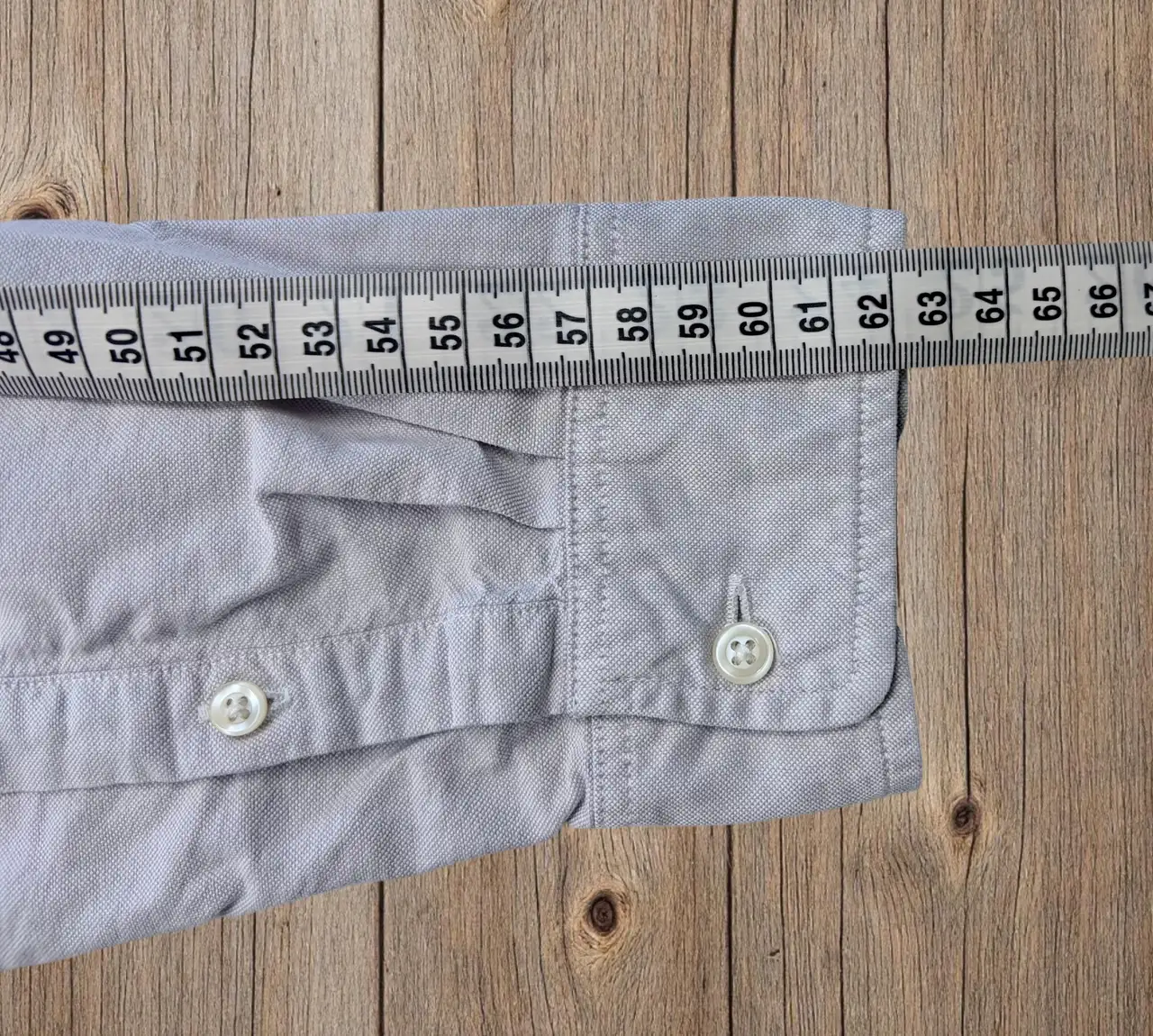 UNIQLO Men's Slim Fit Oxford Shirt L – Grey – photo 7