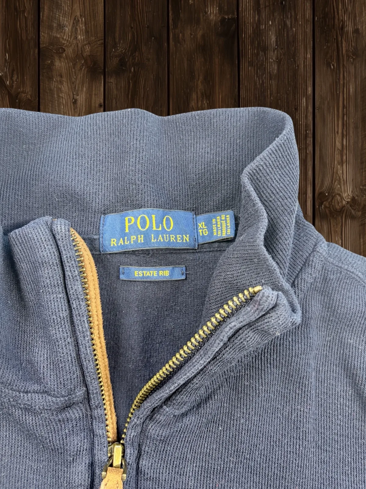 Polo Ralph Lauren Estate Rib Quarter Zip XL – photo 5