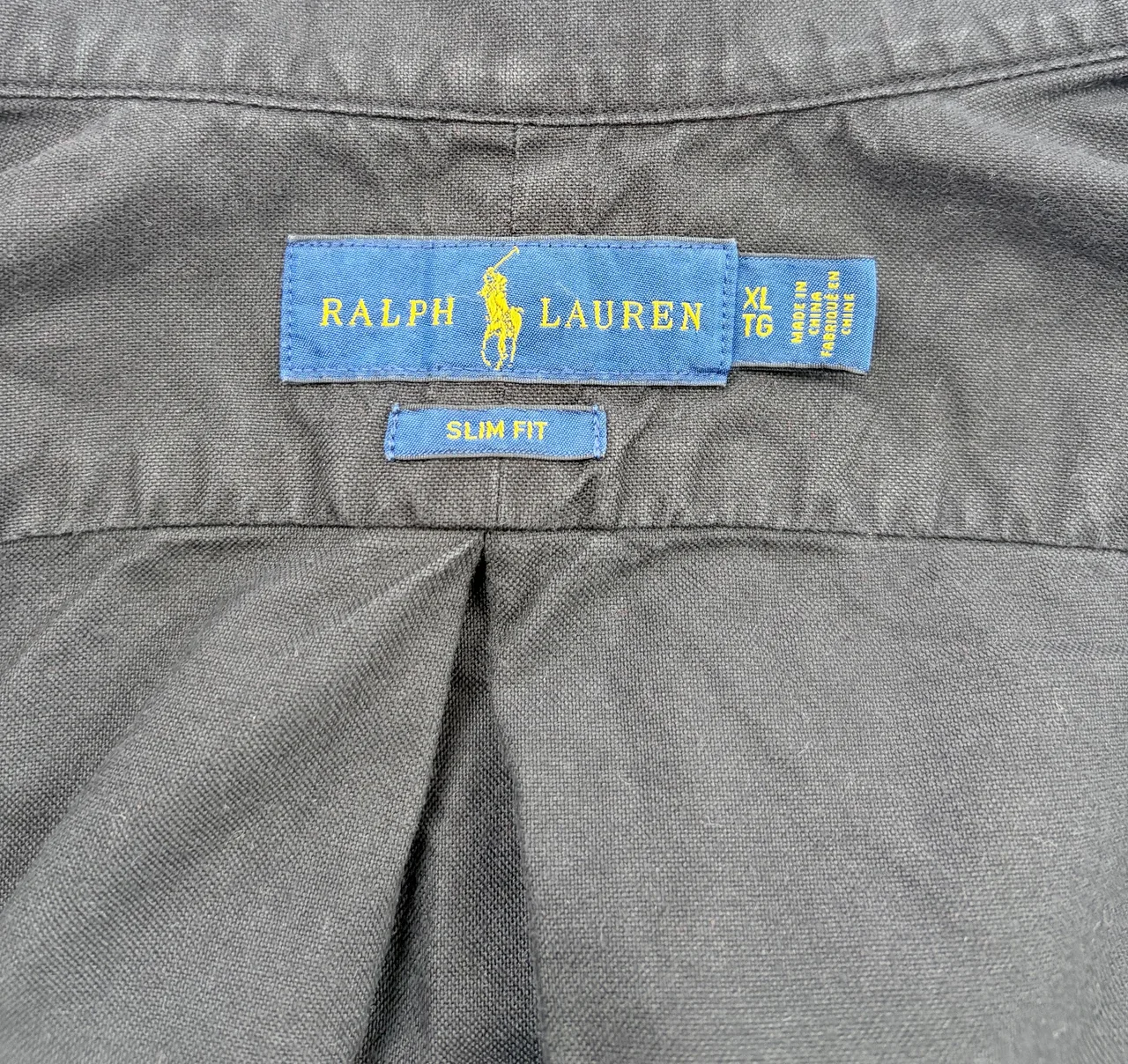 Polo Ralph Lauren Black Oxford Shirt XL — photo 10