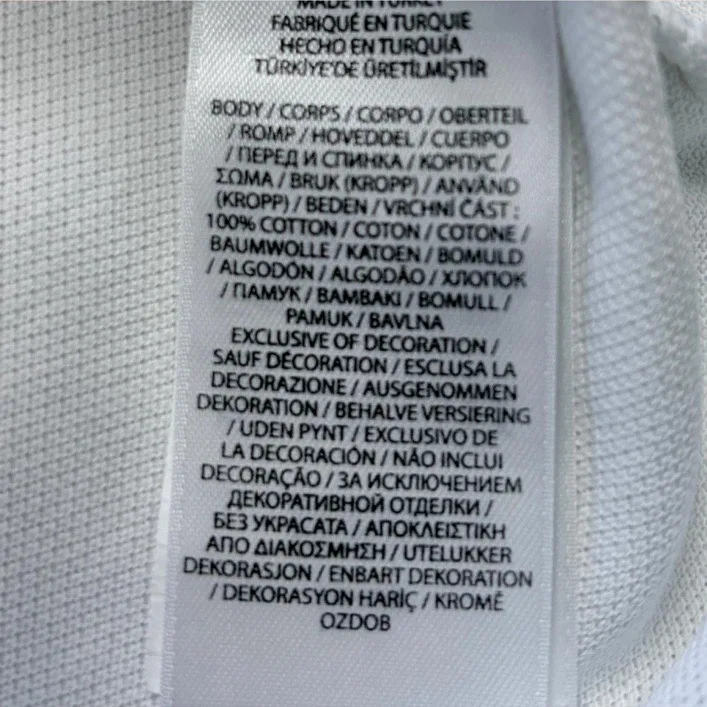 Polo Ralph Lauren White Custom Slim Fit Polo XL — photo 7